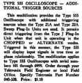 Reference to Type J in December 1963 Service Scope