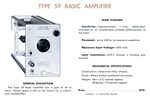 59 - 400 kHz "Basic" amplifier (1961)