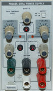 PS501-2 — 2 × 0-20 V + 5 V power supply
