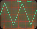 7A22: 1 kHz, 130 μVp-p triangle signal, BW=10 kHz