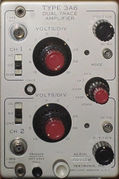 3A6 − 10 MHz Dual Trace Amplifier w/Delay Line (1964)