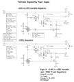 +100V to +350V variable regulator and +350V fixed regulator schematic