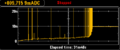 DC current thru a faulty C34 (12 V / 10 mA limit)