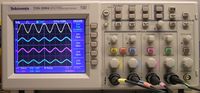 TDS2004 60 MHz, 1 GS/s, quad-channel color LCD digital storage oscilloscope (2005-?)