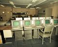 Tektronix 4012 terminals in use at the site of the Mighty Oak nuclear test, 1986-01-16