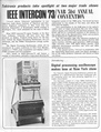 Tekweek about new products at the 1973 IEEE Intercon in New York