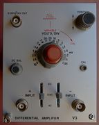 Telequipment V3 Differential amplifier (? − ?)
