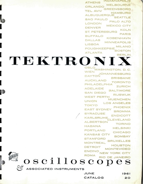 File:1961 Tektronix Catalog.pdf