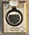 XLR panel socket (5 pin)
