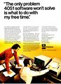 4051 advertising in Electronics magazine 1976