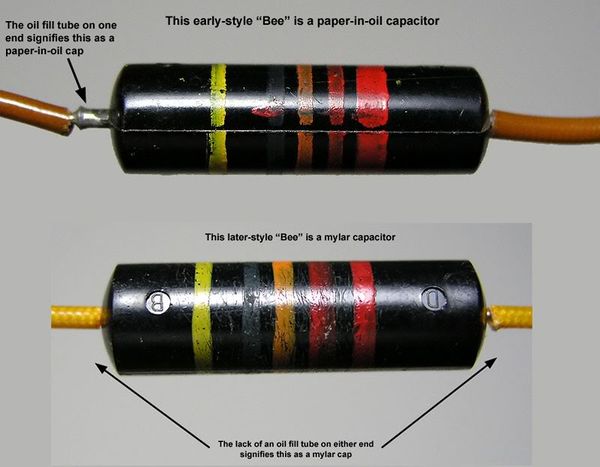 Bumble Bee Capacitors - TekWiki