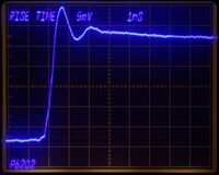 P6202 rise time measured with 7S12, S-4, S-52